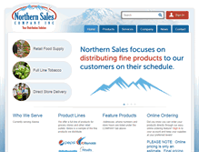 Tablet Screenshot of nsales.com